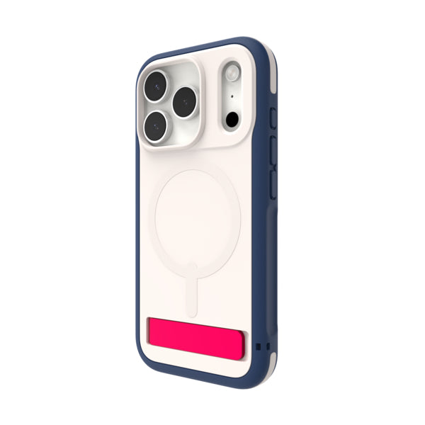 ZAGG Sedona Snap Backcover – für Apple iPhone 17 Pro, Graphen, Blau/Weiss/Rot, bis 4 m Sturzsicher
