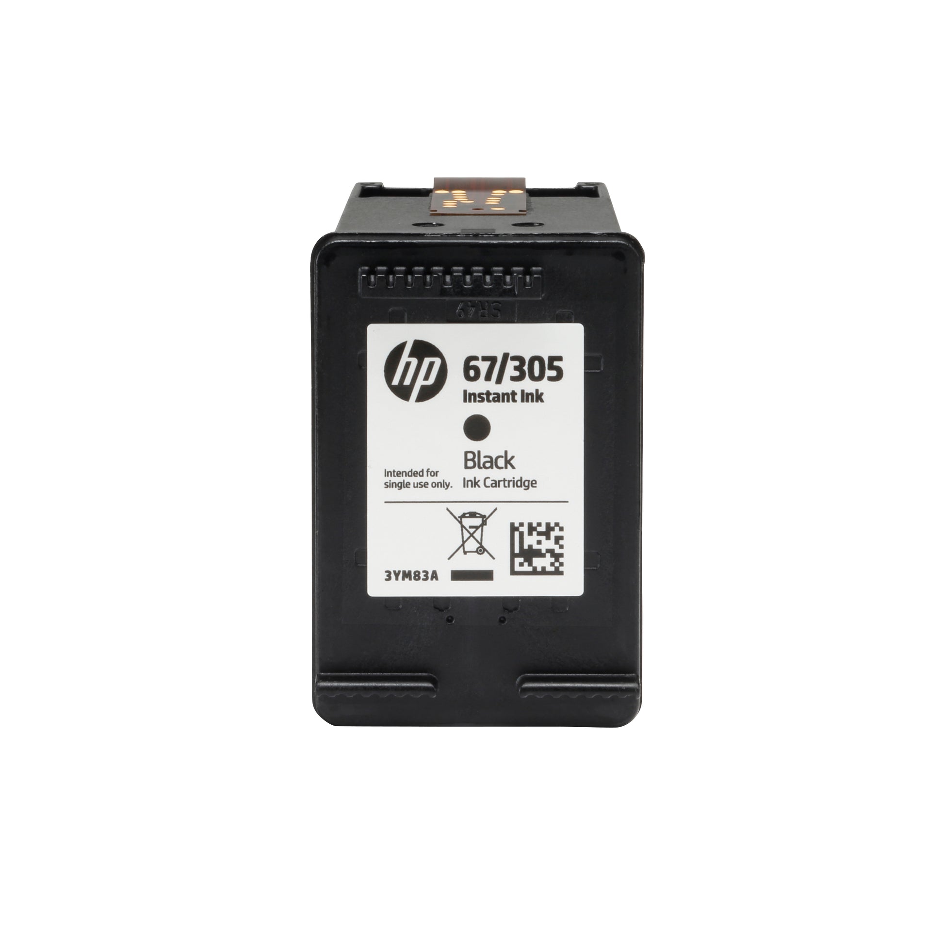 HP 305 Schwarz Tintenpatrone (Original) – 120 Seiten – für HP DeskJet 2300/2700/2730, Envy 6000e/6010/6020
