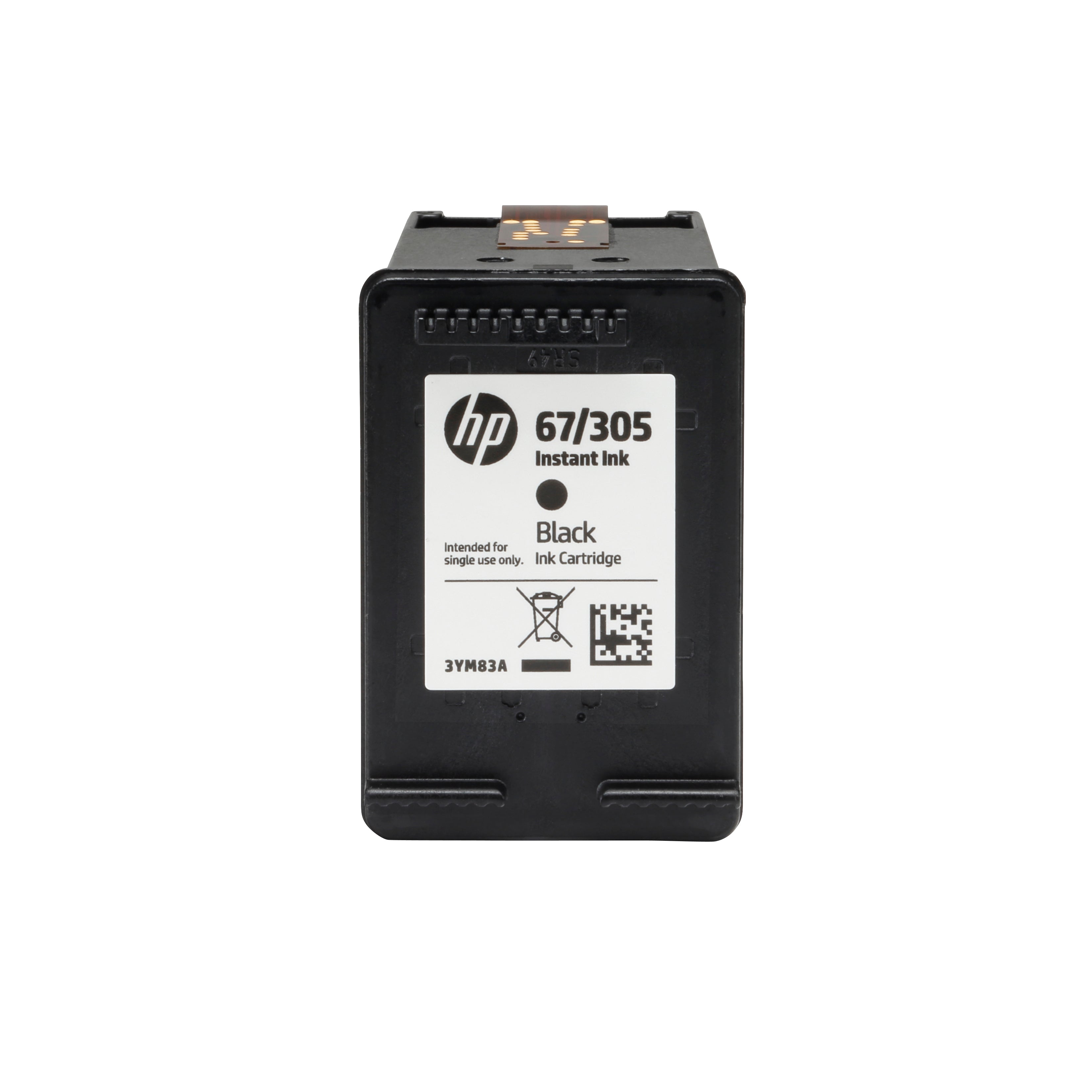 HP 305 Schwarz Tintenpatrone (Original) – 120 Seiten – für HP DeskJet 2300/2700/2730, Envy 6000e/6010/6020