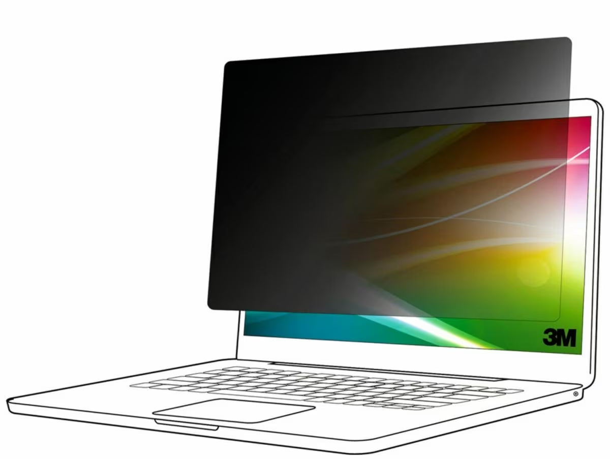 3M Blickschutzfilter für Laptop, HP ProBook x360 435 G8, 14,0", 16:9 – 303 × 208 mm