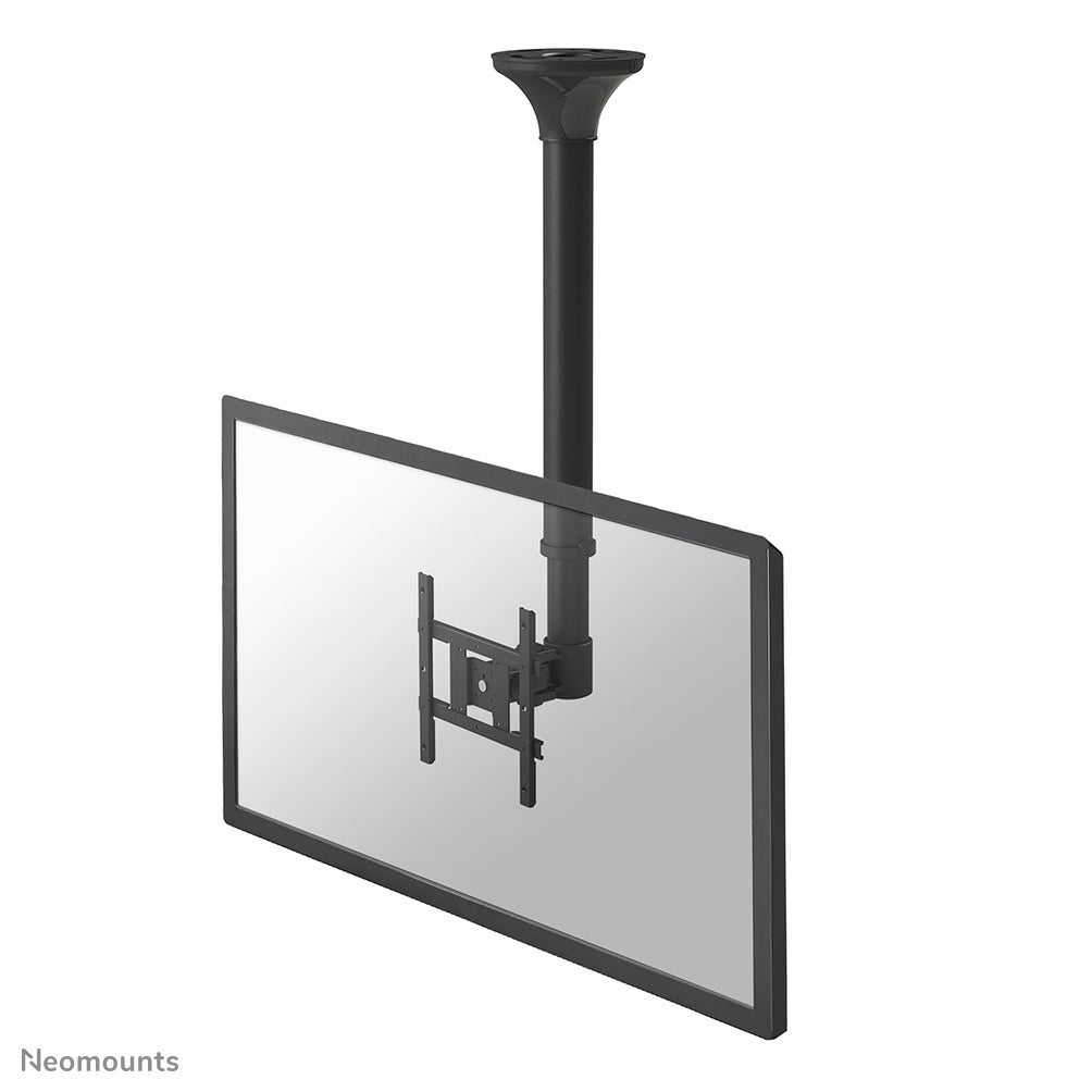 Neomounts Deckenhalterung, schwenkbar, drehbar, für 10–40", VESA 75×75–200×200, bis 20 kg, höhenverstellbar