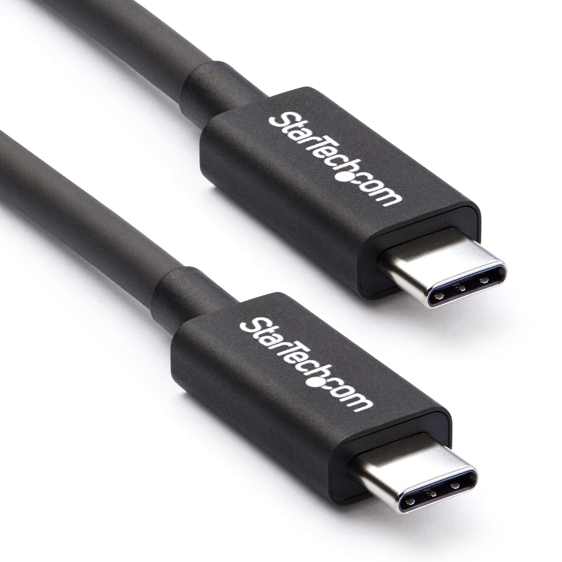 StarTech.com Thunderbolt 3 (USB-C) Kabel – 20 Gbit/s – 2 m – PD 100 W – Schwarz – für USB4 und mehr