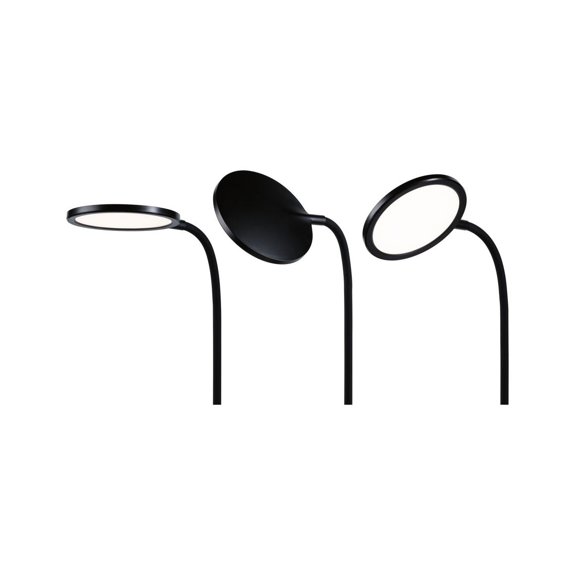 Paulmann Tischleuchte Mejan – 4000 K, 1640 lm, 15 W, dimmbar, fest verbaute LED, schwarz