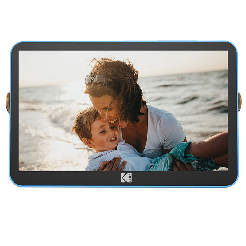 Kodak Digitaler Bilderrahmen RWF-108 10" – 1280 × 800, IPS, Touch, WLAN, 32 GB, MMC, SD, Blau