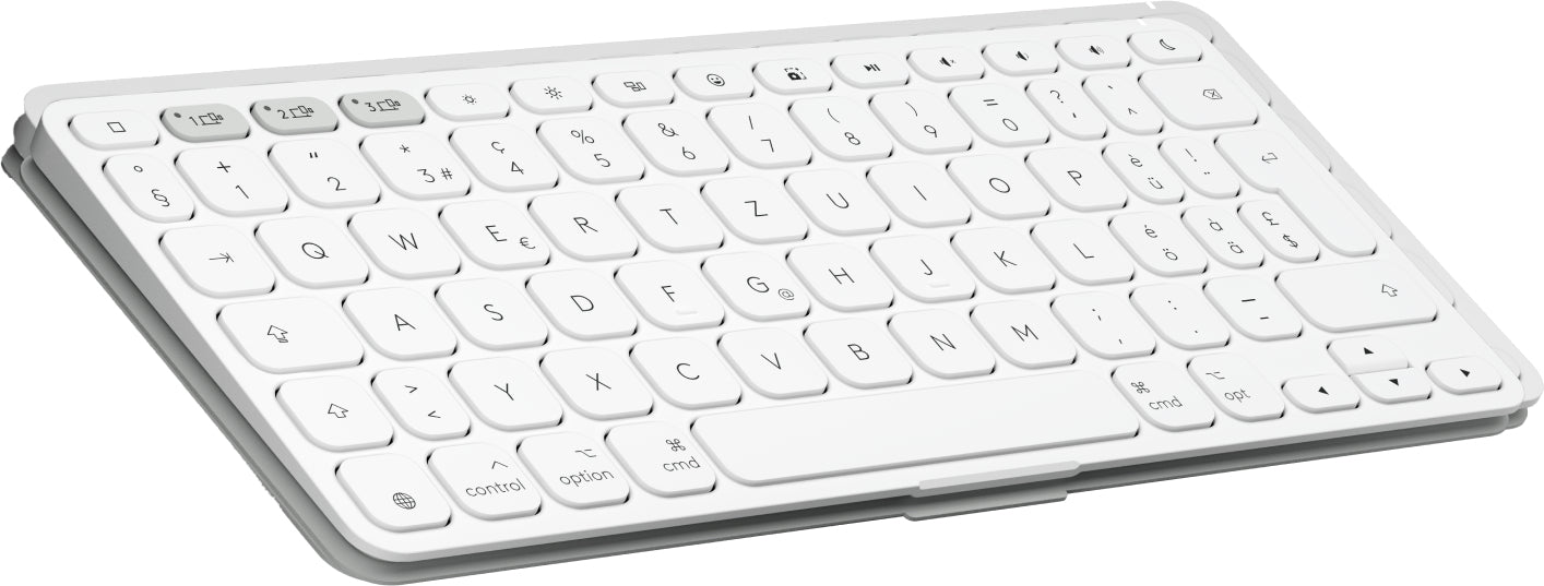 Logitech Keys-To-Go 2 – Tastatur, CH-Layout (DE-CH), Grau