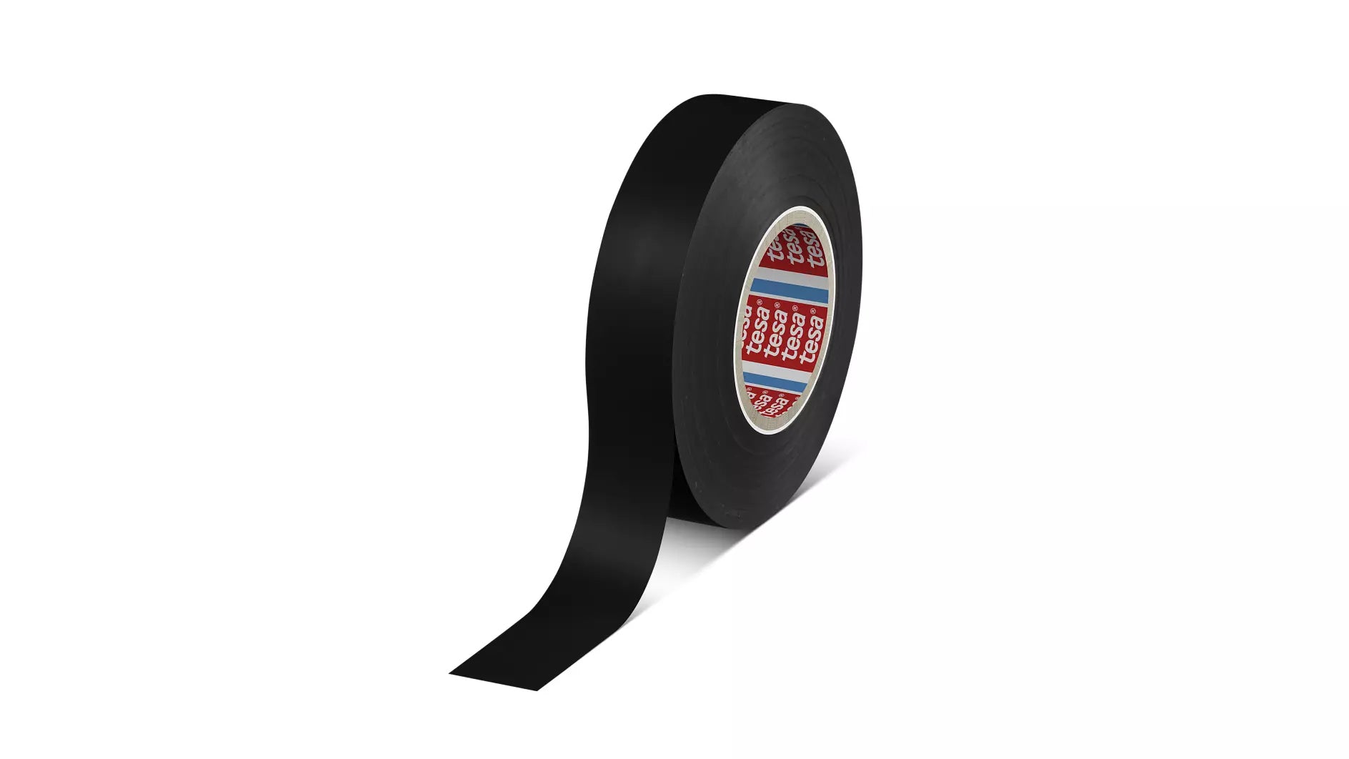 tesa Vinylband tesaflex – 38 mm × 33 m, schwarz