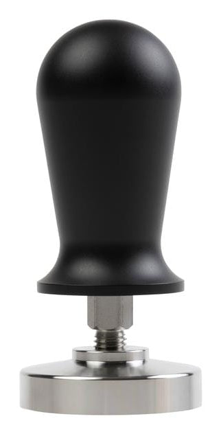 Furber. Furber – Stampfer Feder – Ø 5,8 cm, Edelstahl, Schwarz – für Siebträger