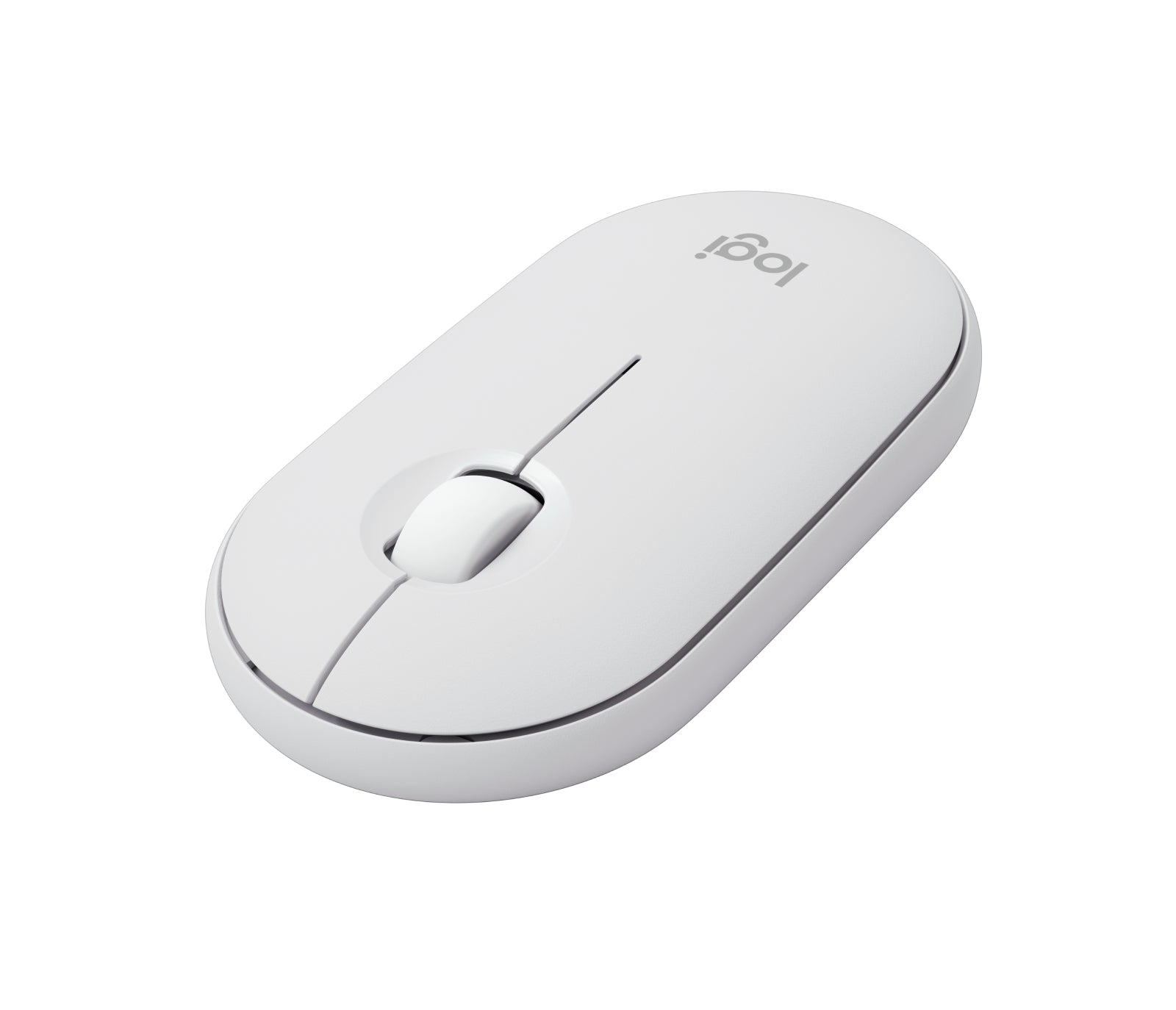 Logitech Pebble Mouse 2 M350S Maus – Weiss