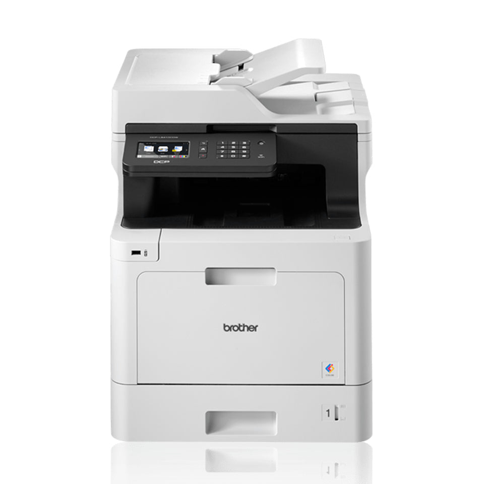 Brother DCP-L8410CDW – Farbiges Laser-MFP A4, 3-in-1 – USB/LAN/WLAN – 31 ppm S/W, 31 ppm Farbe