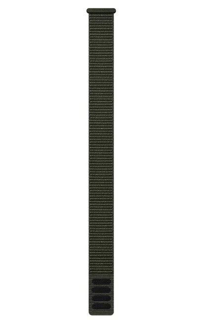 Garmin UltraFit – Armband – 22 mm, Moosgrün, Nylon