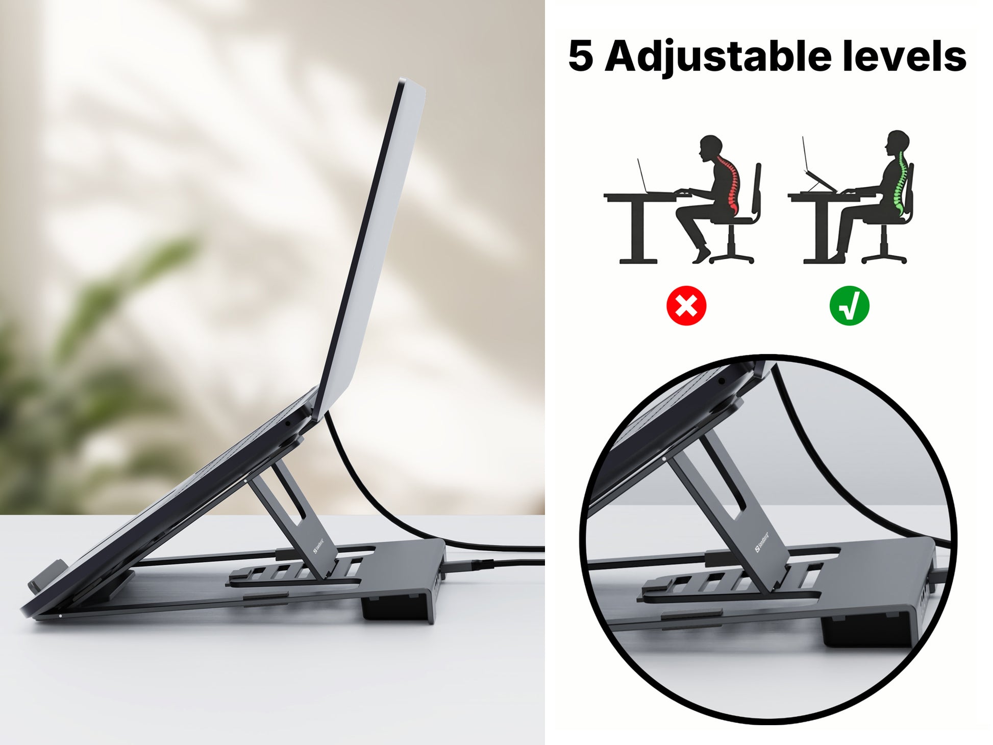Sandberg 136-83 Dockingstation – USB-C
