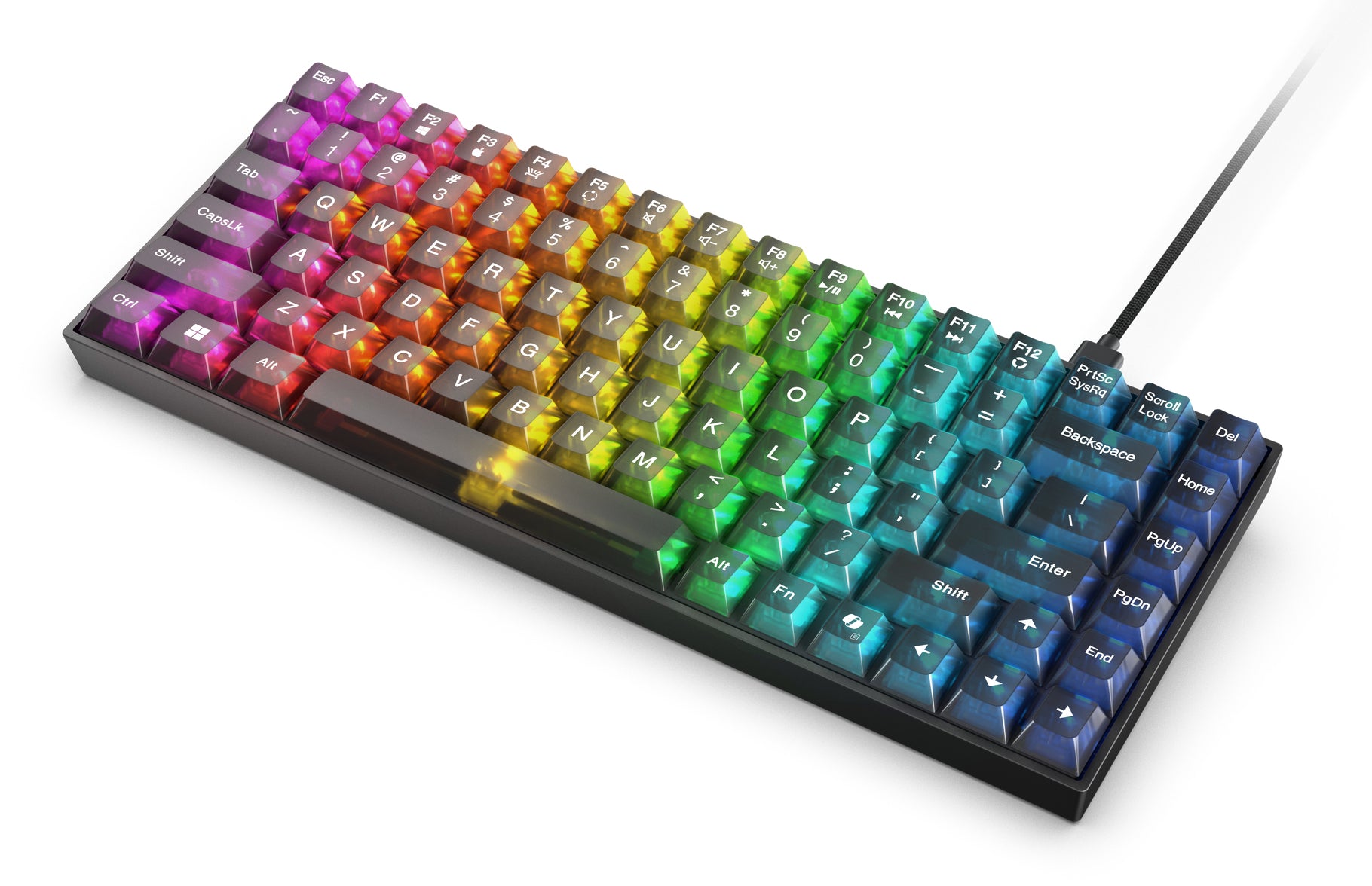 Lenovo Legion K510 Mini Pro – Gaming-Tastatur 75% – mechanisch, RGB – kabelgebunden (USB-A) – QWERTY (US-INT)