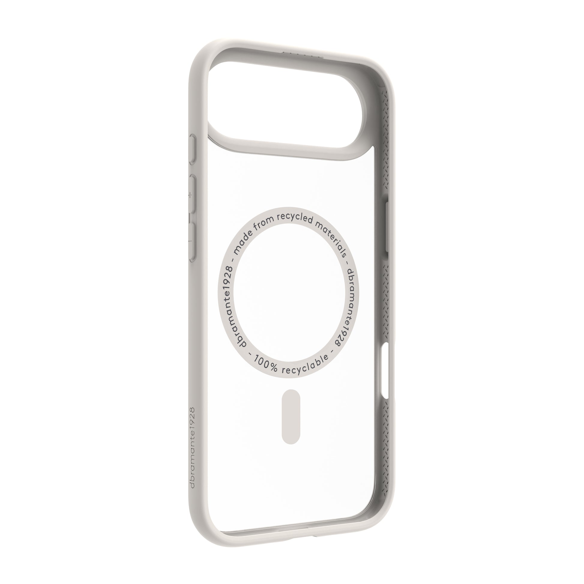 dbramante1928 Backcover – für Apple iPhone 17 Air, Kunststoff, Weiss, bis 2 m sturzsicher