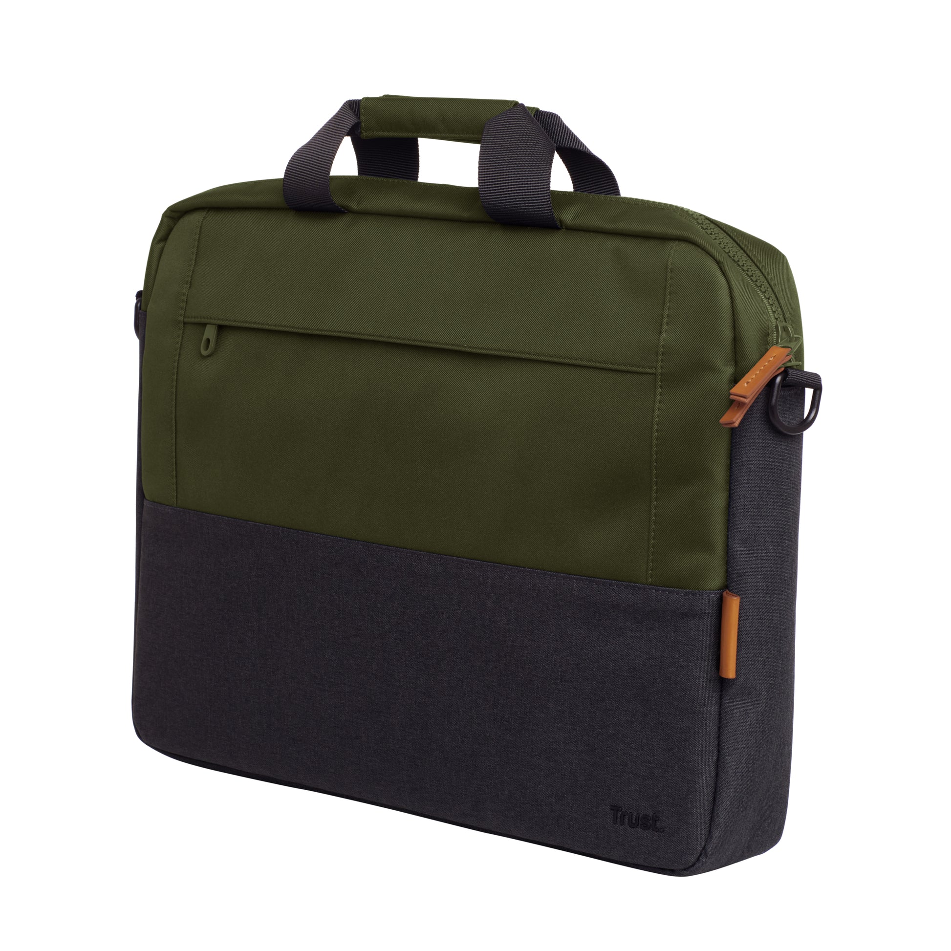 Trust Notebook-Tasche bis 16" – Wasserdicht, abnehmbarer Schultergurt – Grün
