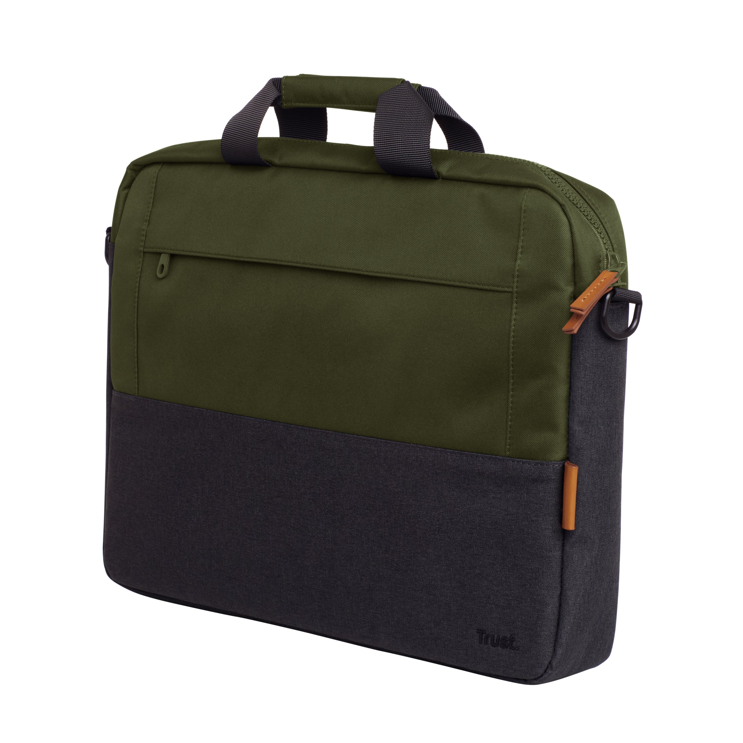 Trust Notebook-Tasche bis 16" – Wasserdicht, abnehmbarer Schultergurt – Grün