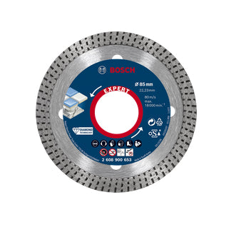 Bosch Expert HardCeramic Diamanttrennscheibe 125 × 22,2 × 1,4 mm – für Fliesen & Hartkeramik – 1 Stk