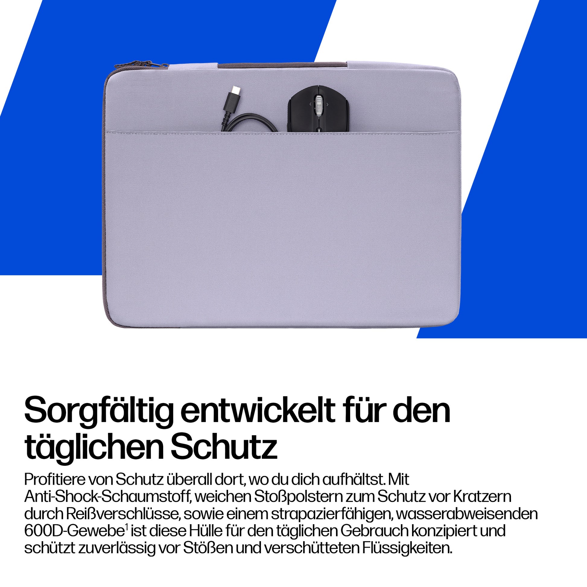HP Notebook-Schutzhülle für Laptops bis 14" – Galactic Lilac