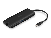 Lindy Dockingstation – USB-C, 1× HDMI, 3× USB-A, 100 W PD, GbE, SD/microSD