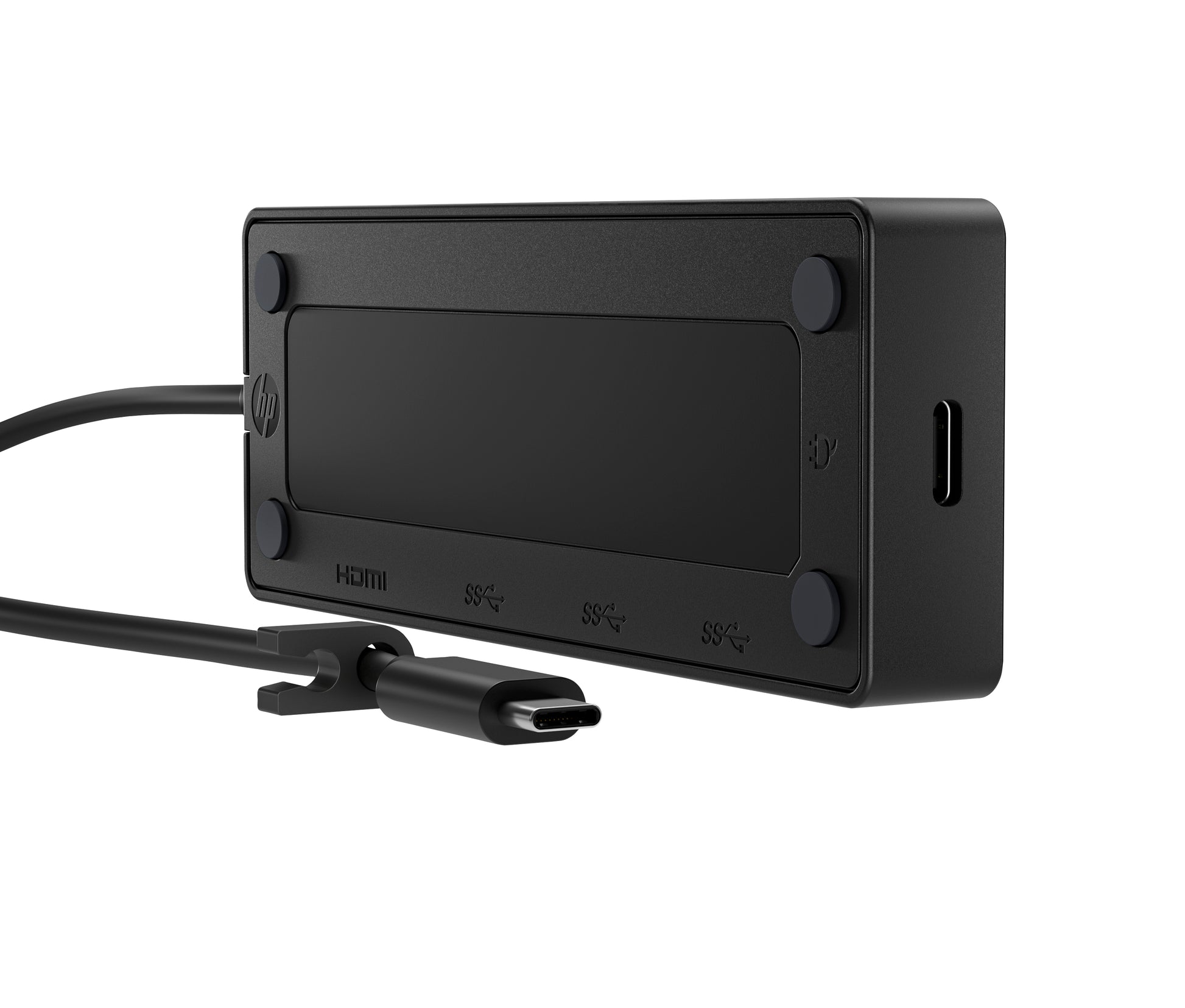 HP Travel G3 Multiport-Adapter – USB-C, 1× HDMI, 2× USB-A, 65 W PD, für Windows/Mac/ChromeOS