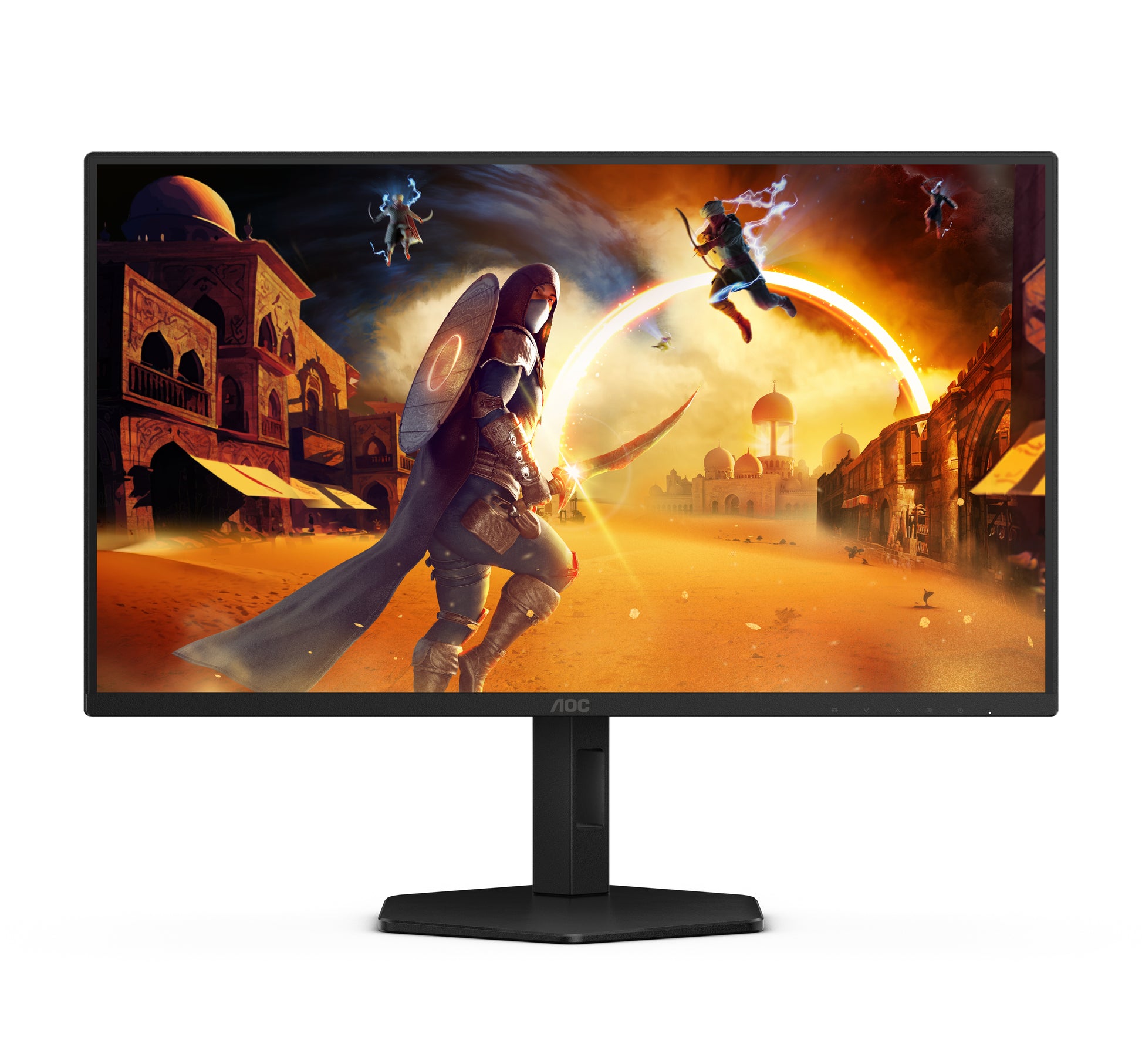 AOC 25G4SXU – Monitor, 24,5" 1920 × 1080 (Full HD), IPS, 310 Hz, 400 cd/m², USB-Hub, Adaptive Sync, Schwarz