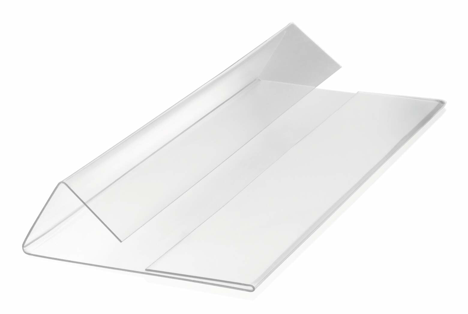 Durable Kennzeichnungstaschen – 210 × 74 mm, transparent, wiederablösbar, für 1/2 A5 quer