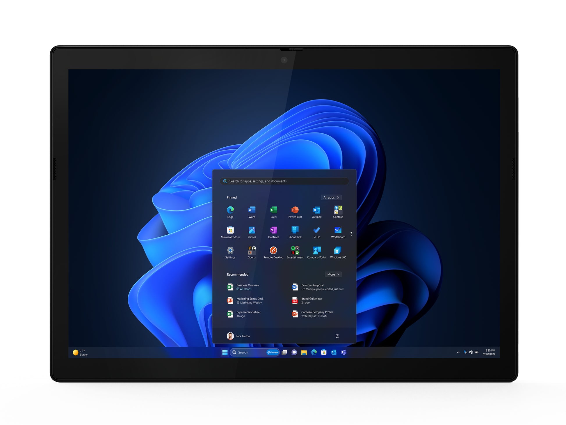 Lenovo ThinkPad X12 Detachable Gen 2 – 12,3", 512 GB, 16 GB, WLAN + 4G, Windows 11 Pro, Schwarz