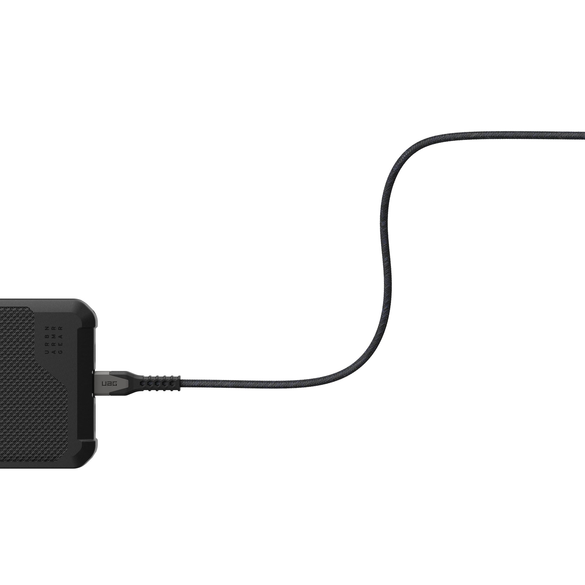 Urban Armor Gear UAG USB-C-auf-Lightning-Kabel – 1,5 m, USB 2.0, 30 W, Schwarz, MFi zertifiziert