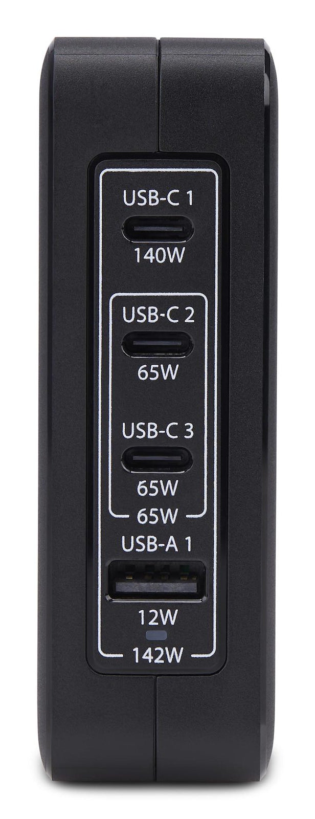 StarTech.com USB-Wandladegerät 140 W – PD 3,1, PPS, GaN – International – USB-C×3, USB-A×1 – Schwarz