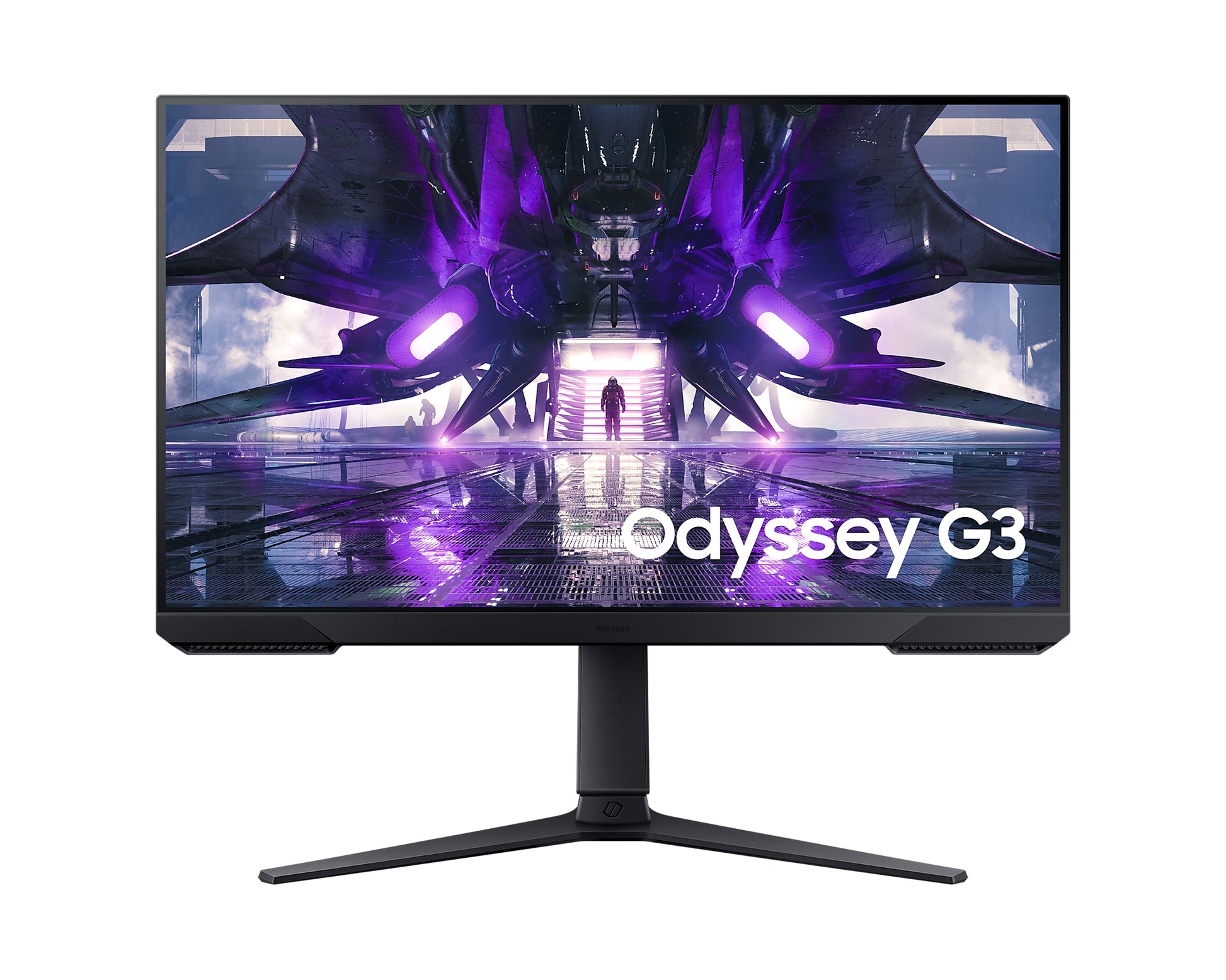 Samsung G3A – Monitor, 27", 1920 × 1080 (Full HD), VA, 144 Hz, 250 cd/m², VESA 100 × 100, Schwarz
