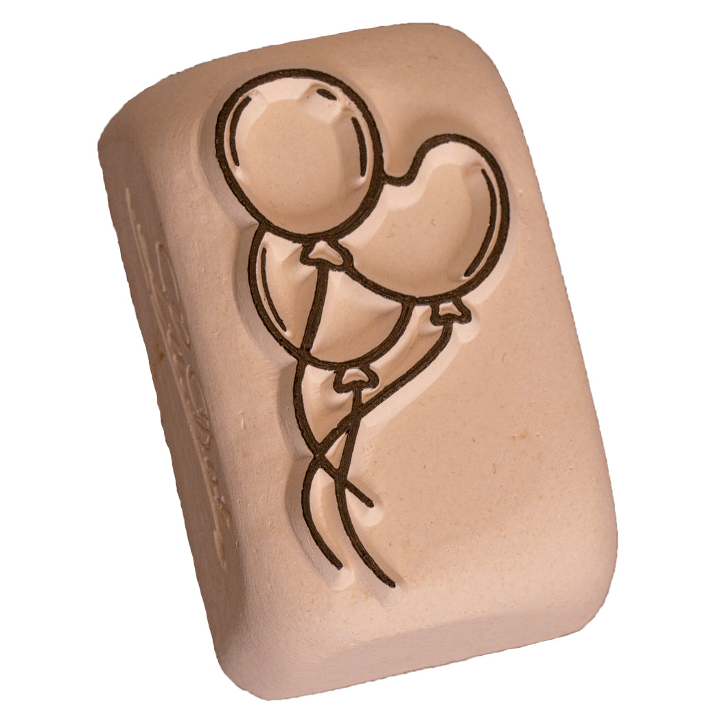 LaDot Tattoostempel Ballone – 2,5 × 5 cm – Stein