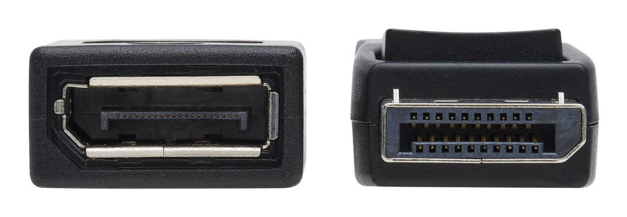 Eaton DisplayPort M–F Verlängerungskabel – 0,91 m, DP 2,2, 4K/60 Hz, HDCP, Verriegelung