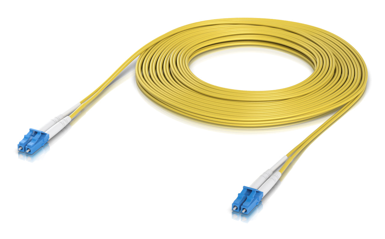 Ubiquiti LWL-Patchkabel – LC–LC, Single-Mode, 100 Gbit/s, 10 m