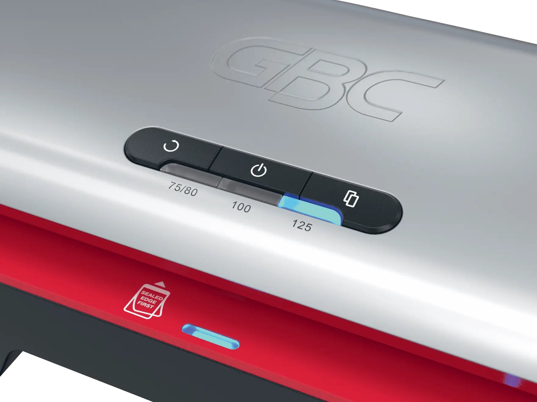 GBC 250HS Laminiergerät A3 – 2-Rollen, 75–125 µm, Aufheizzeit 1 Min., 500 mm/min, Silber