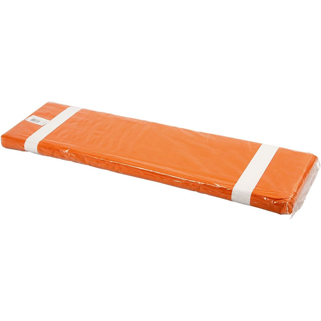 Creativ Company Stoff – orange – 145 × 1000 cm – Baumwolle