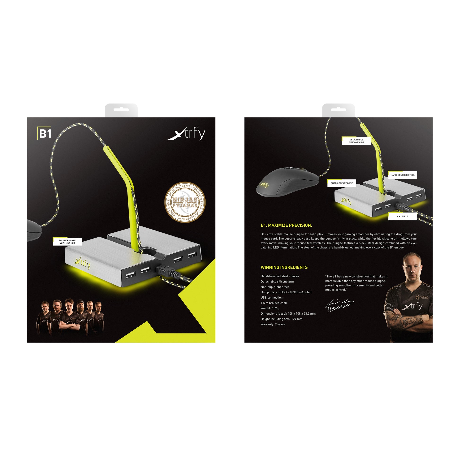 CHERRY XTRFY XG-B1-LED USB-Hub – USB-A