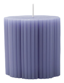 Villeroy & Boch Stumpenkerze – Ø 7,5 × 7,5 cm – lila