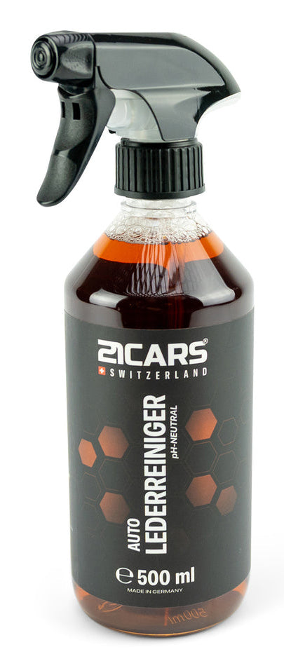 21CARS Innenreiniger Set Alcantara – für Sitz – 500 ml – 7-teilig