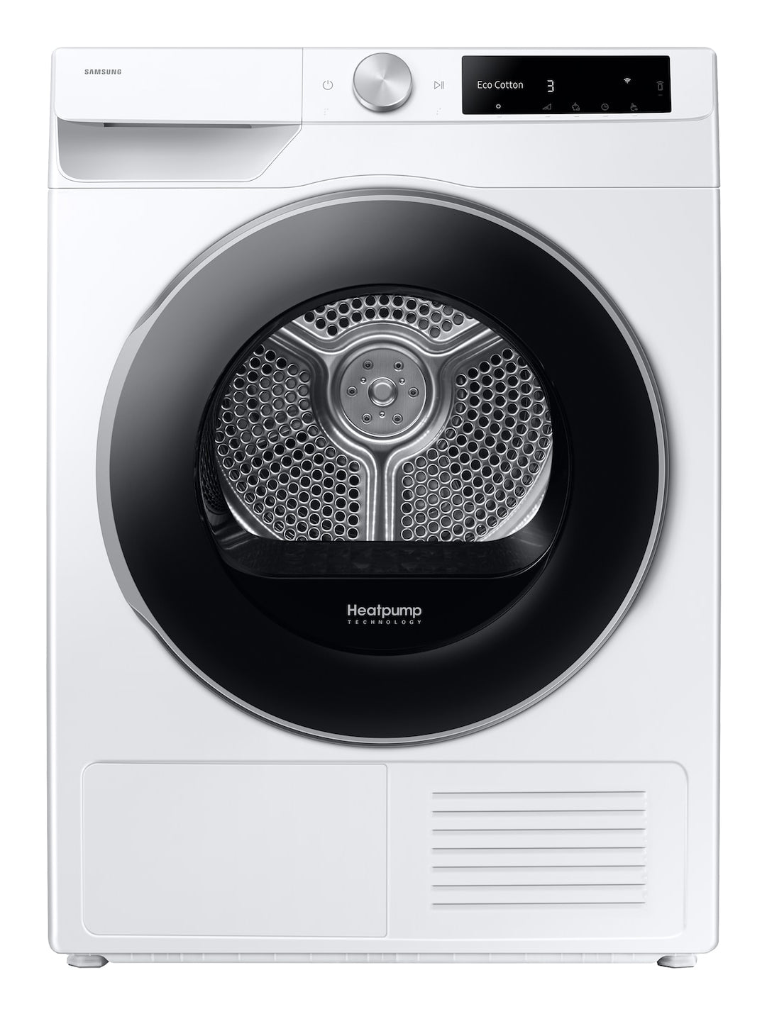 Samsung Wäschetrockner DV6000 – 60 × 85 × 60 cm, weiss, Wärmepumpe, 9 kg
