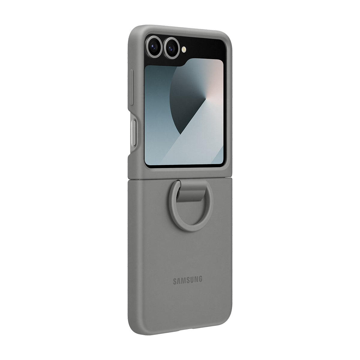 Samsung Backcover – für Samsung Galaxy Z Flip6 – grau – Silikon