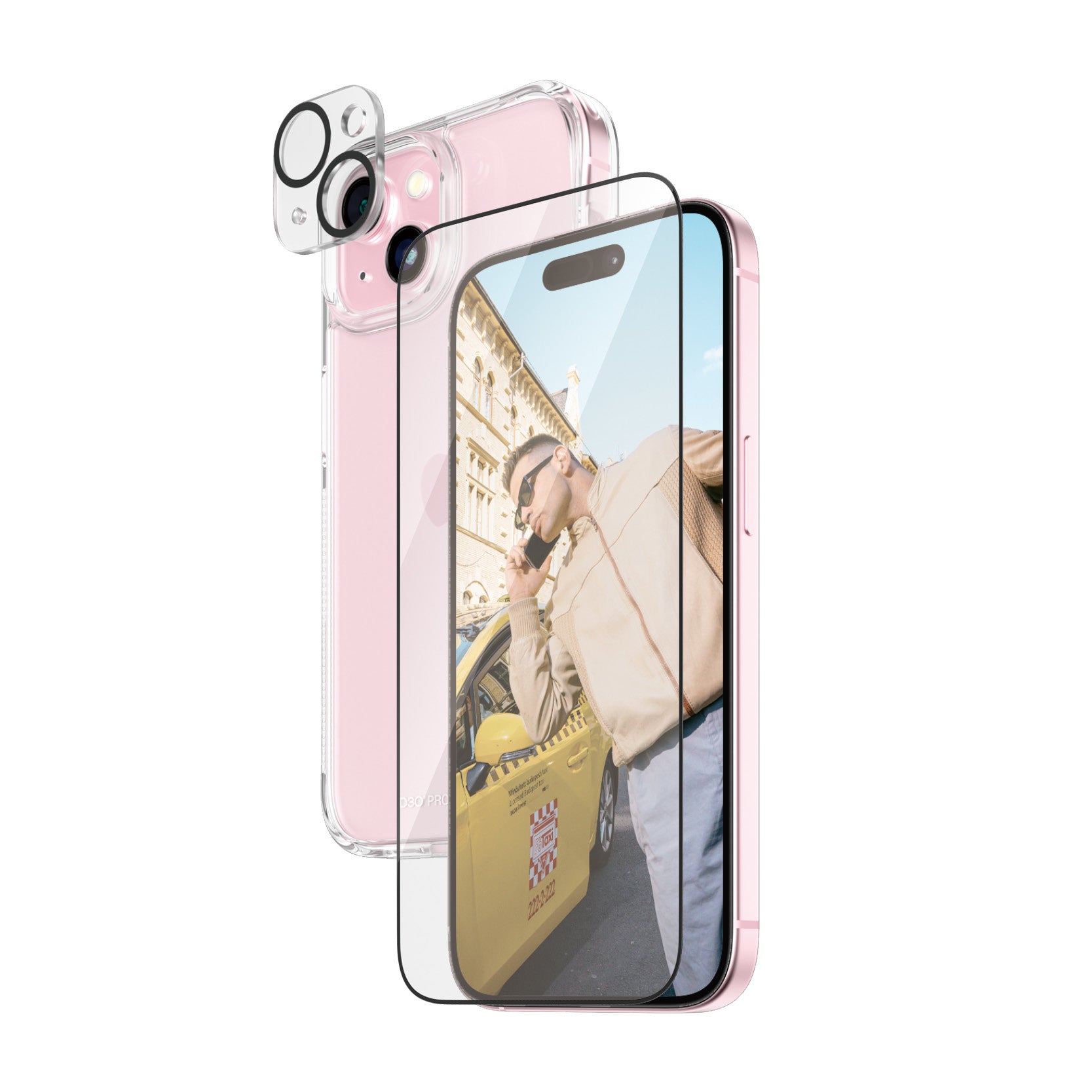PanzerGlass Backcover – für Apple iPhone 15 – transparent