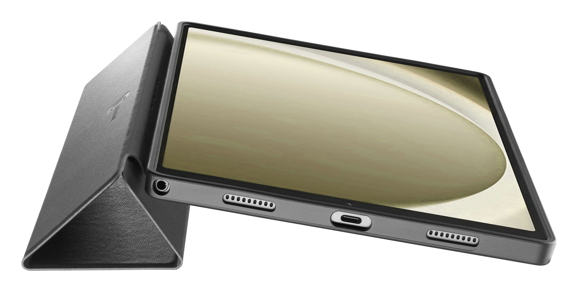 Cellularline Tablet- & Notebook-Tasche – für Galaxy Tab A9+ (11"), Stoßschutz, Kunststoff, Schwarz
