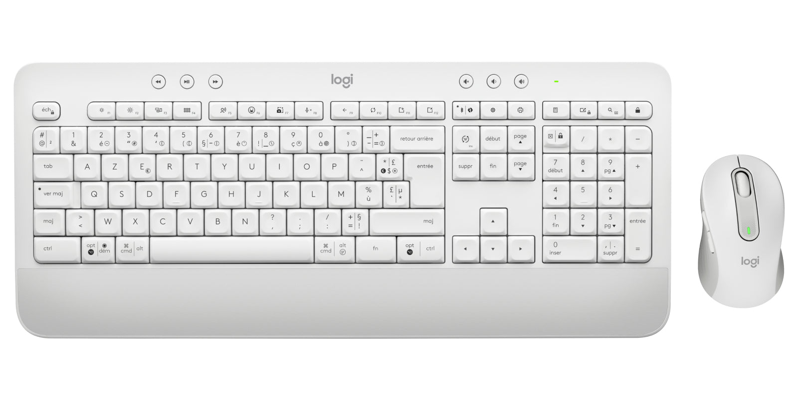 Logitech MK650 For Business – Tastatur, Weiss