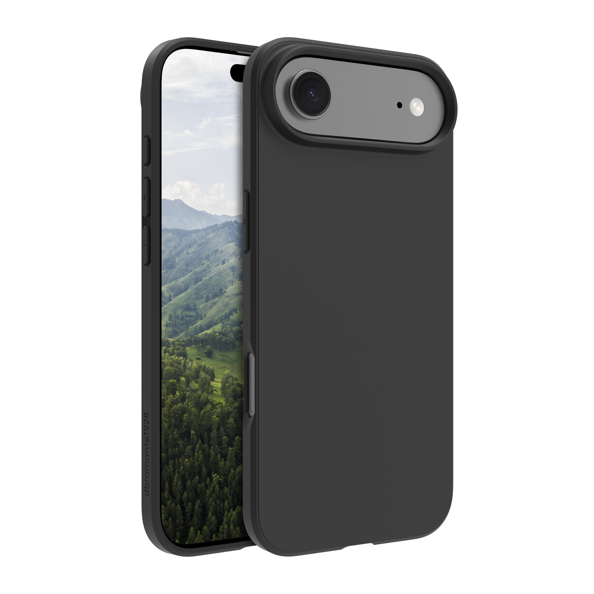 dbramante1928 Greenland – Backcover – für Apple iPhone 17 Air, Kunststoff, Schwarz, bis 1,2 m sturzsicher