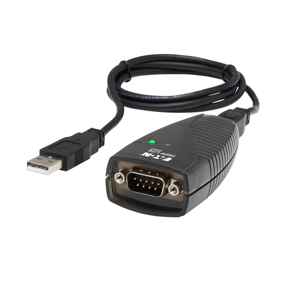 Tripp Lite USA-19HS Seriell-Kabel USB-A zu DB9 (RS-232) – 230 Kbit/s, 0,91 m, Plug & Play, für Windows/Mac