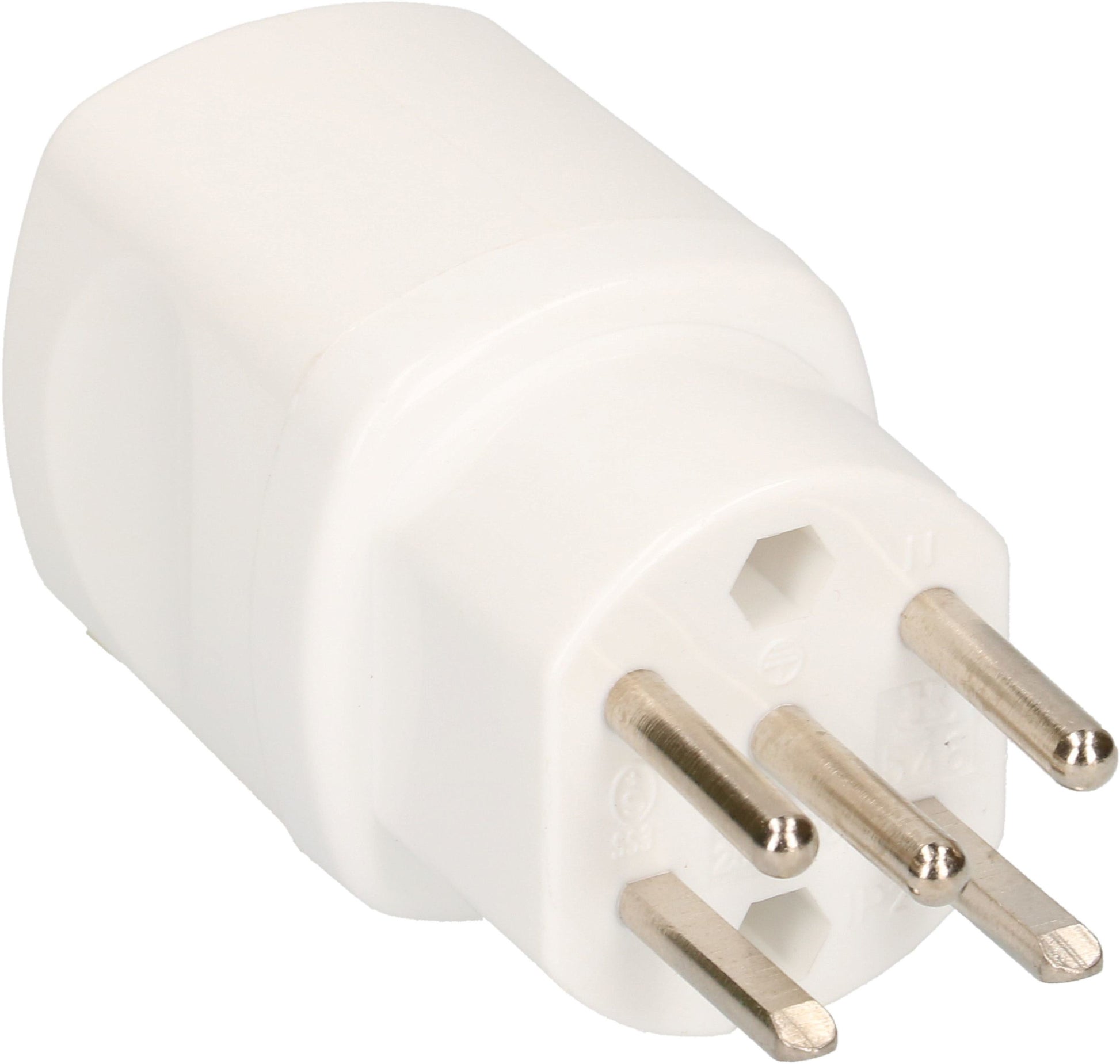 Max Hauri AG Max Hauri Adapterkabel, T15–NEMA 5-15, 5-polig, 10 A 400 V, 80×38×41 mm – weiss