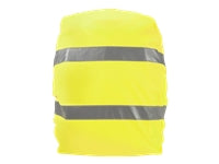 DICOTA Rucksack-Regenschutz – reflektierend – für Rucksäcke bis 320 × 455 × 220 mm – 25 l – Gelb