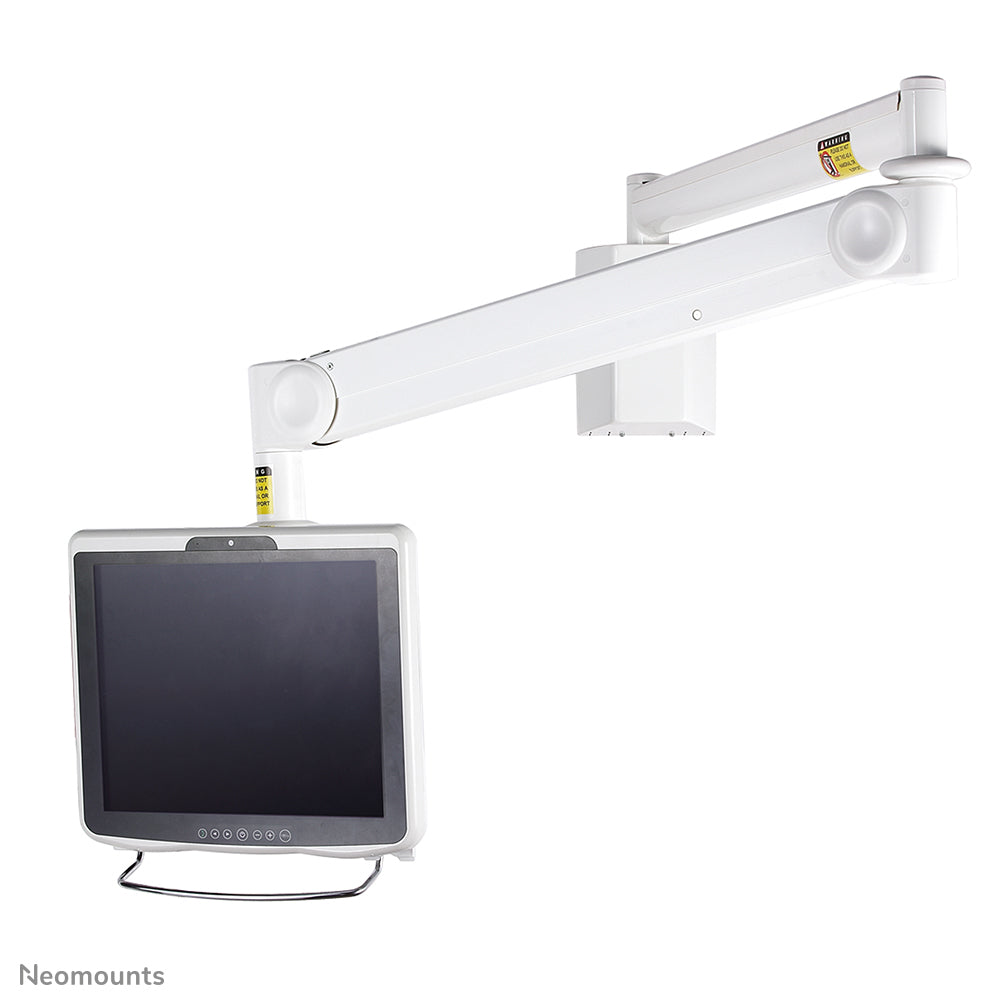 Neomounts FPMA-HAW100 – Monitorhalterung – bis 24", VESA 100 × 100 mm, 6 kg, höhenverstellbar, silber