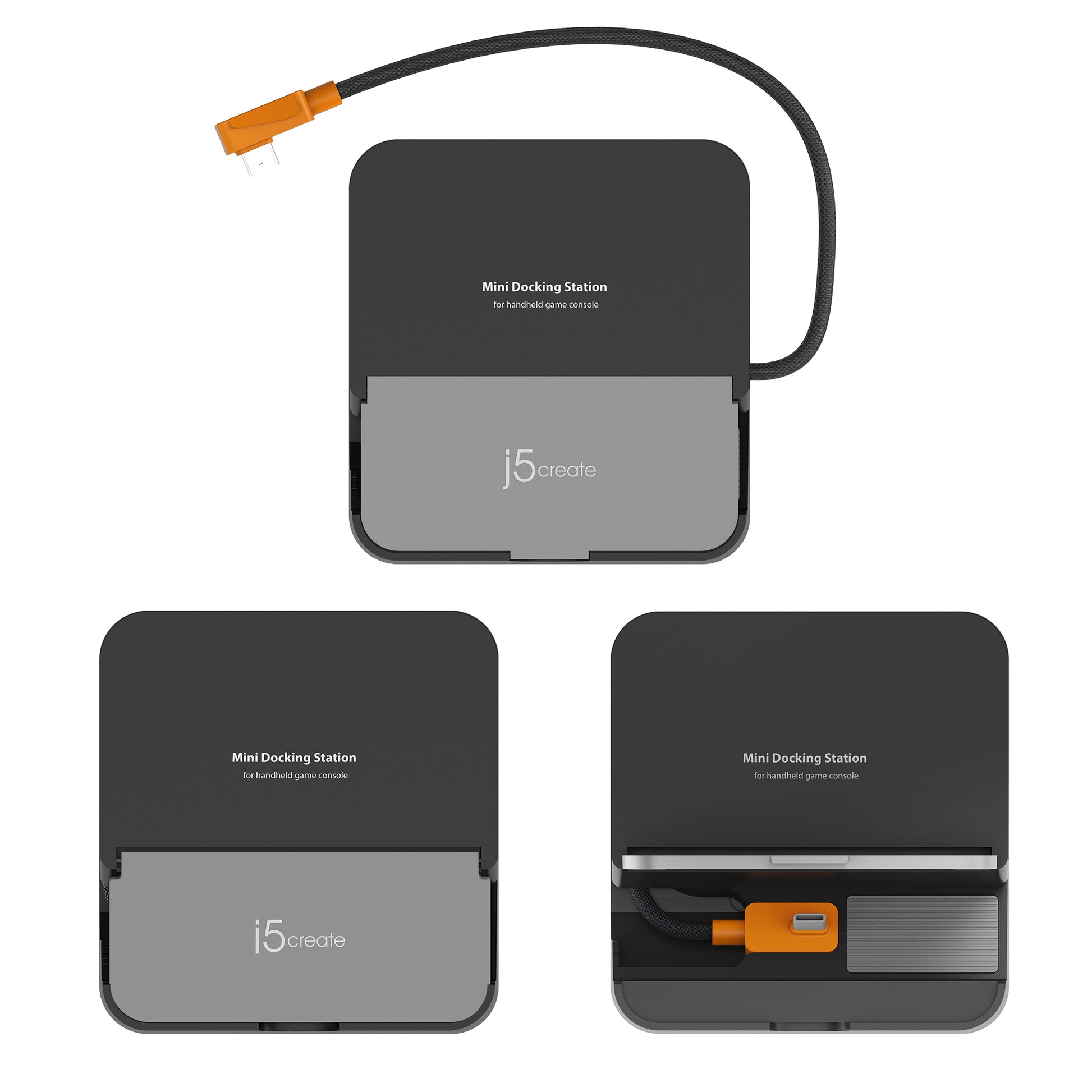 j5create USB-C Dockingstation – für Nintendo Switch 2, Steam Deck
