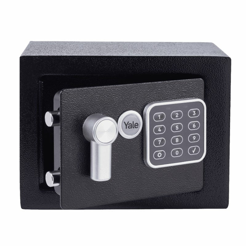 Yale Möbeltresor YSV/170/DB2 – Elektronikschloss – 3,8 l – Boden-/Wandmontage – Schwarz