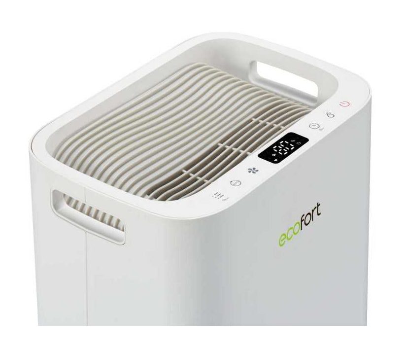 Ecofort Luftentfeuchter ecoQ DryAir 20L – 20 L/24 h, bis 50 m², Tank 4,5 l, Hygrostat